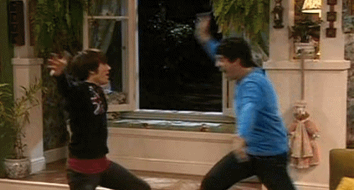 "Hug me brotha (or sister)!"