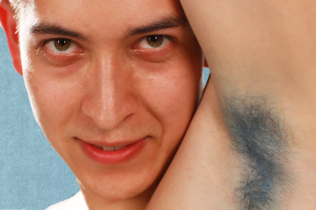 People Dye Their Armpit Hair For The First Time