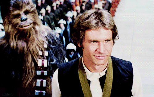 Look at that, his face is that of someone who knows he just saved the day.