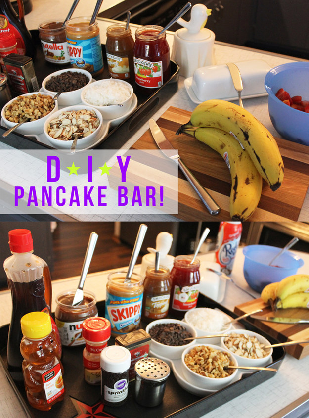 Anthony Bourdain Made An Adorable Pancake Bar For His Daughter's
