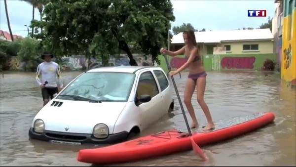 Oui, mais on préfère se déplacer sur l’eau. C’est plus classe.