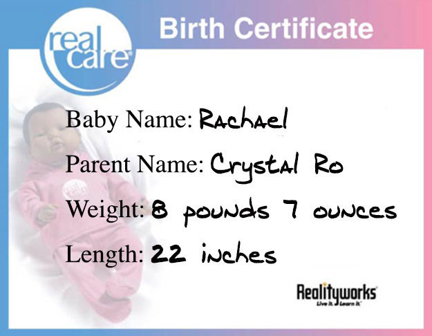 Realcare Baby Schedule Chart