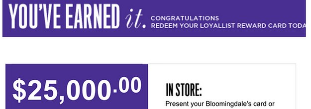 Bloomingdales tricked me into thinking I got a $5,000 rewards card