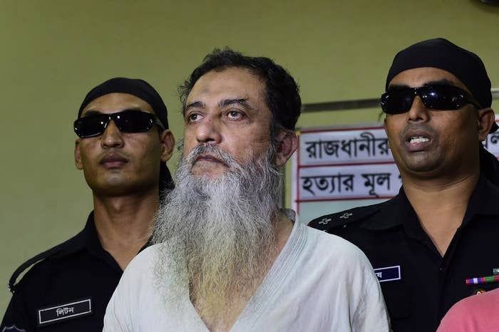Touhidur Rahman pictured in Dhaka, Aug. 18.