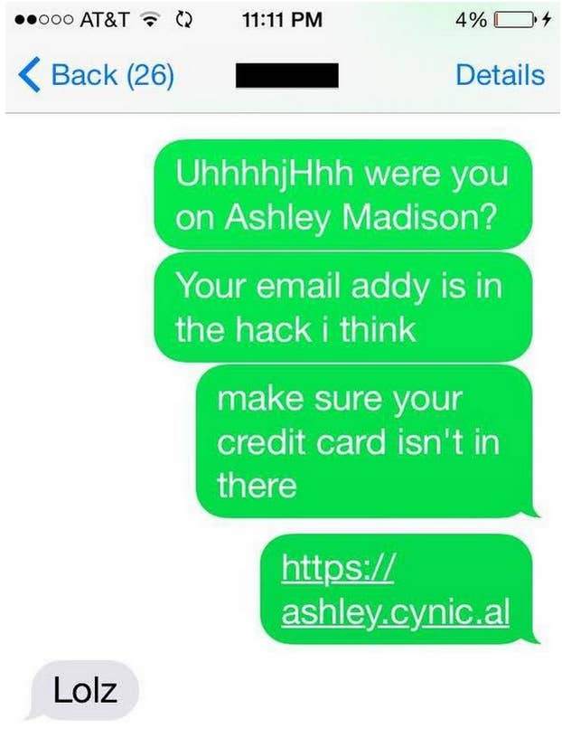 Ashley? are consequences for cheating on there any Ashley Madison
