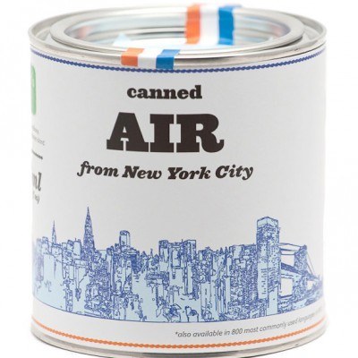 Anyone who buys this should give their money to me, so I can use it for good, not canned evil. They have it from loads of cities, not just New York.