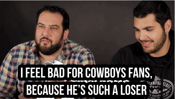 Clearly, some of these guys were not into Tony Romo...