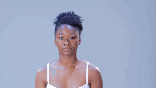 • Divide the hair into two sections. The first section should be about three inches back from your hair line. • Pull the first section down towards one side, smoothing the section over. Secure with bobby pins.• Gather the second back section of your hair into a ponytail and secure with a hair tie.