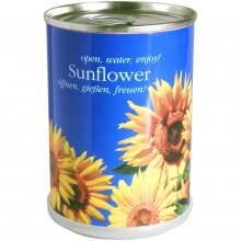 Flowers in a can. Okay this one could be weirder if they were fully grown rather than seeds but still.