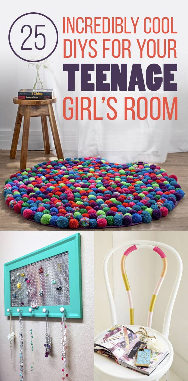 25 Gorgeous DIYs For Your Teenage Girl s Room 