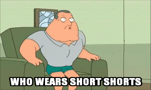 Hanging out naked is great, hanging out naked and sweaty in public can be not so great.