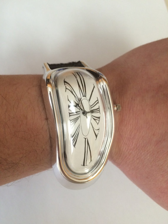 Let your next outfit be "surreal" with this watch modeled off of Dali's "The Persistence of Memory".
