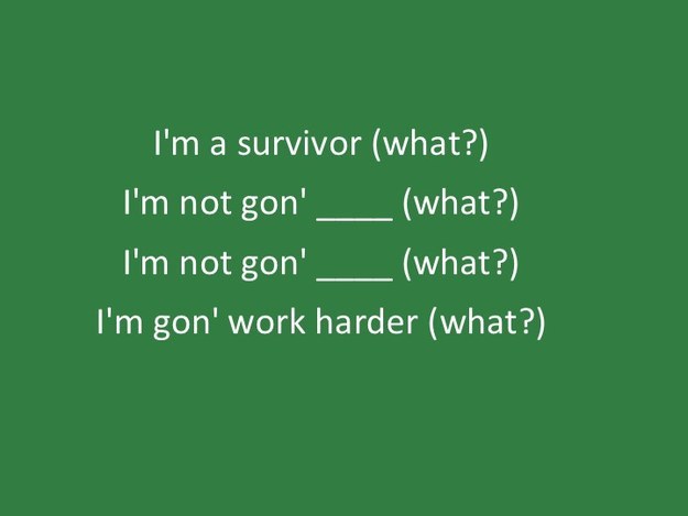 Im Sorry Im Leaving Senses Fail Lyrics Do You Remember The Lyrics To “Survivor" By Destiny's Child?