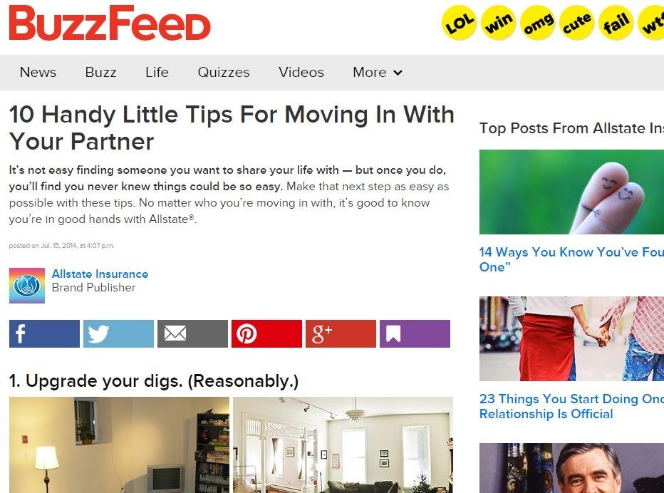 So are you saying that if I don't follow these tips, that my partner will likely burn down my house? Because if so, I don't need insurance, I need a new partner.
