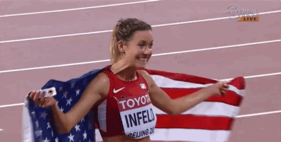 I guess your track coach was right: It's not over until you cross that finish line.
