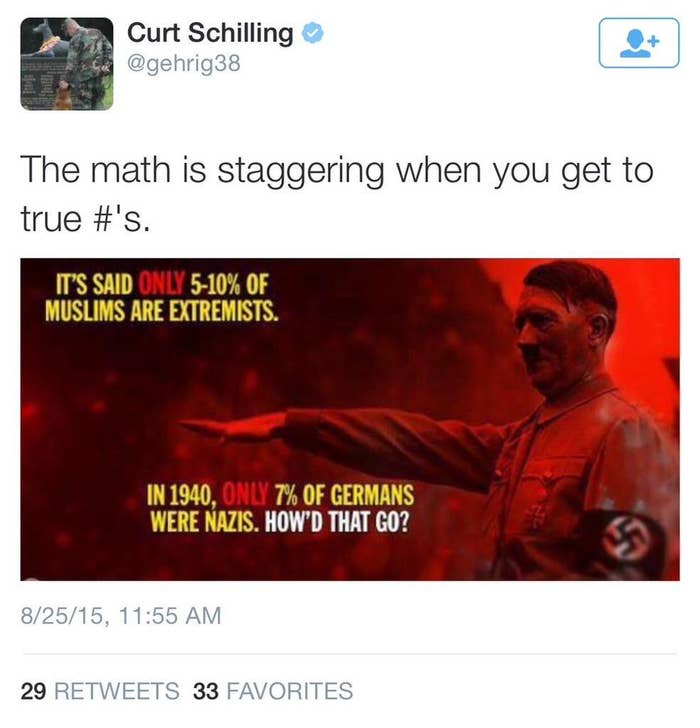 ESPN Drops Curt Schilling From Little League World Series Broadcasts for  Nazi Meme