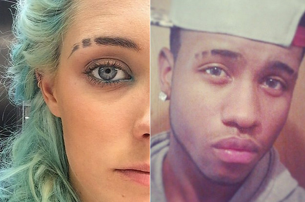 People Are Shaving Slits Into Their Eyebrows Again And It Looks Incredible