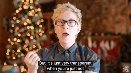 "But it's just very transparent when you're just not being authentic to you. So I always say, 'Be the first-rate you, not the second-rate somebody else.'"
