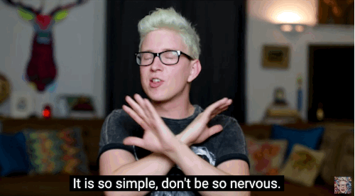 "It is so simple: Don't be so nervous. If I could turn back time, I would spend so much less time worrying about what other people thought of me."