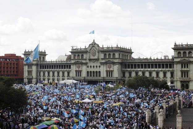 Las 17 fotos que necesitas ver del paro nacional en Guatemala
