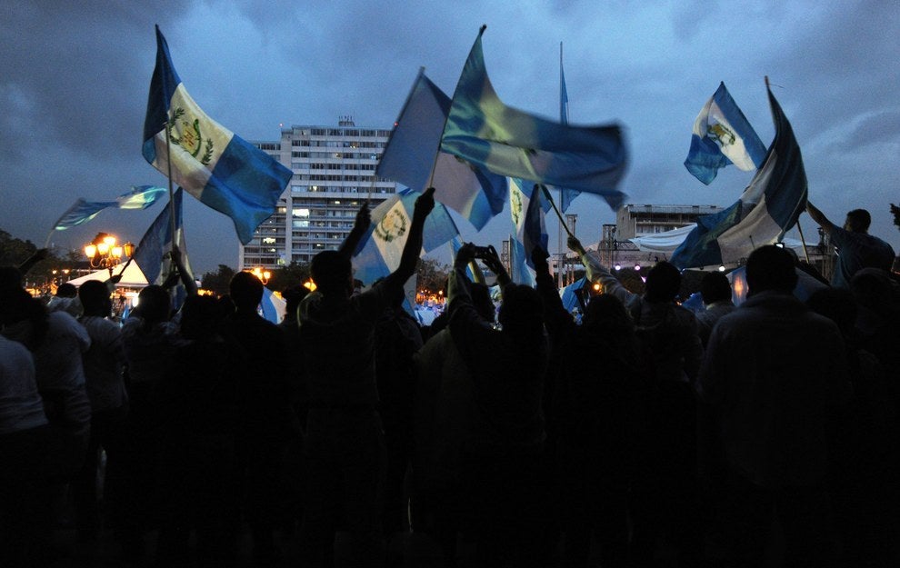 Las 17 fotos que necesitas ver del paro nacional en Guatemala