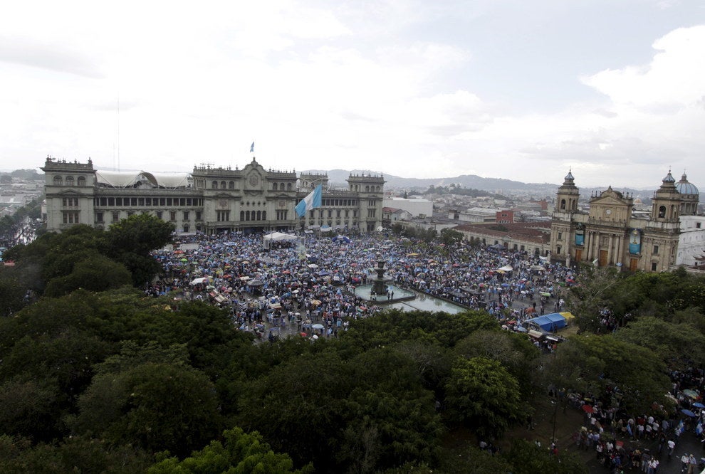 Las 17 fotos que necesitas ver del paro nacional en Guatemala