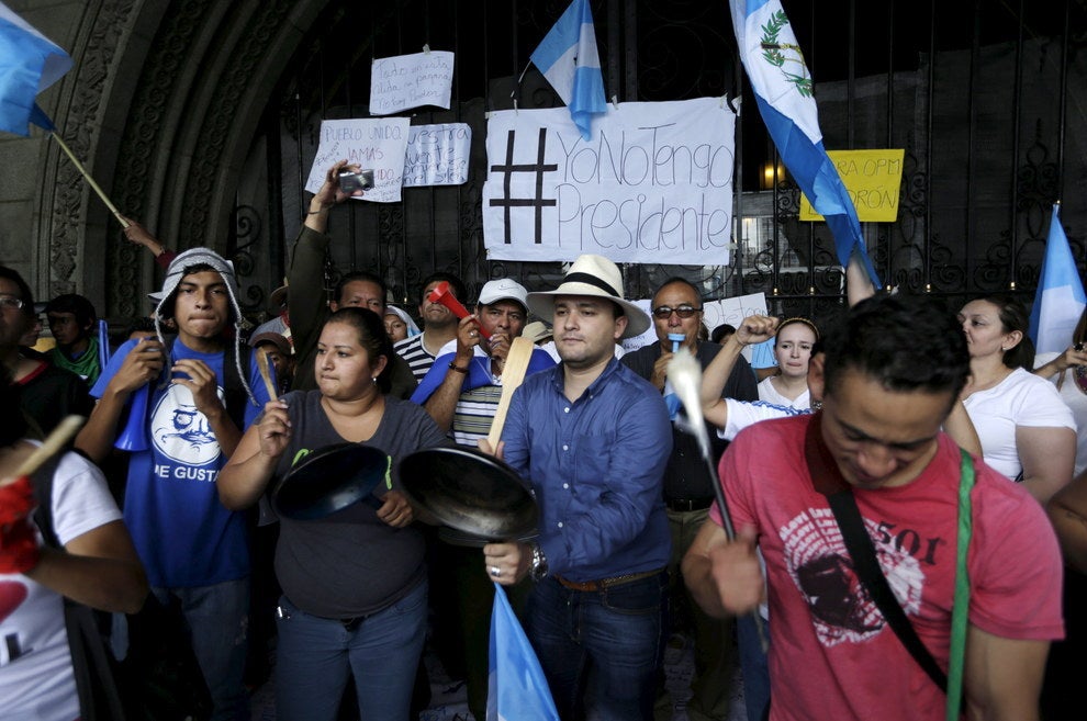 Las 17 fotos que necesitas ver del paro nacional en Guatemala