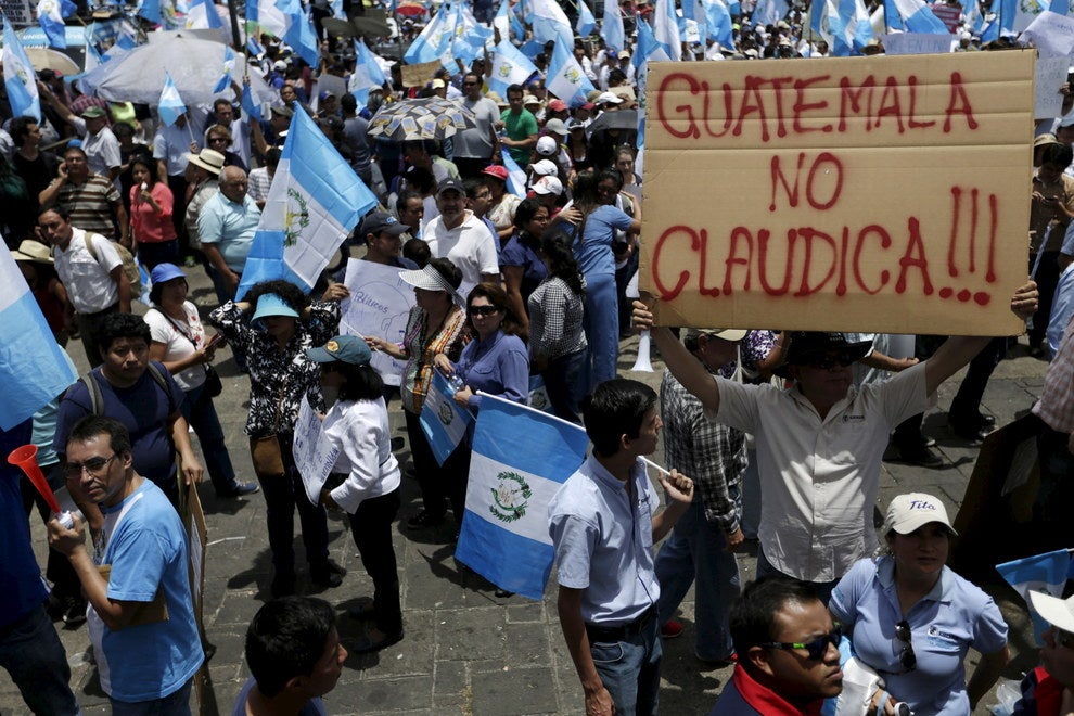 Las 17 fotos que necesitas ver del paro nacional en Guatemala