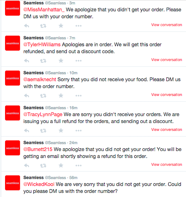 difference between seamless and grubhub