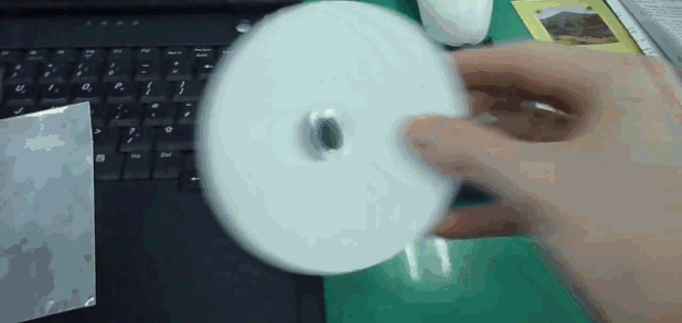 Nothing more satisfying than closing a disc tray.