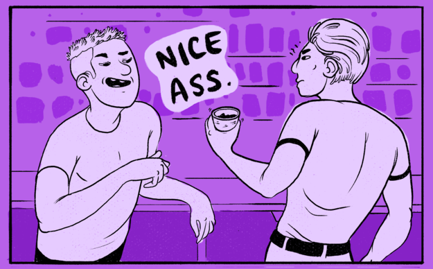 You would compliment him on a physical attribute