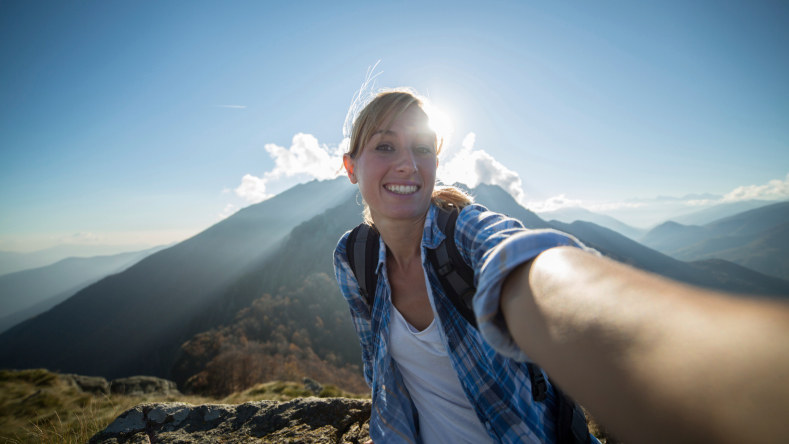 Unless you have really long arms or the ever-controversial selfie stick.