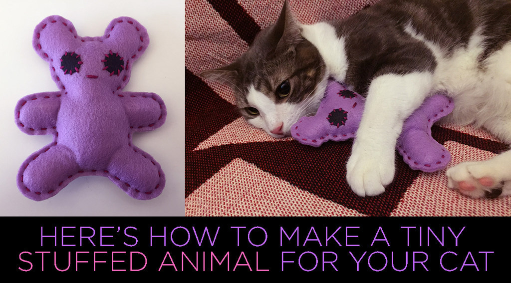 make a stuffed animal of your cat