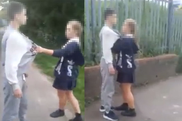 School Boy And Girl Fucking In Pussy At School