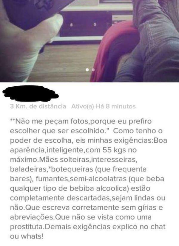 "Demais exigências"? Tem mais?