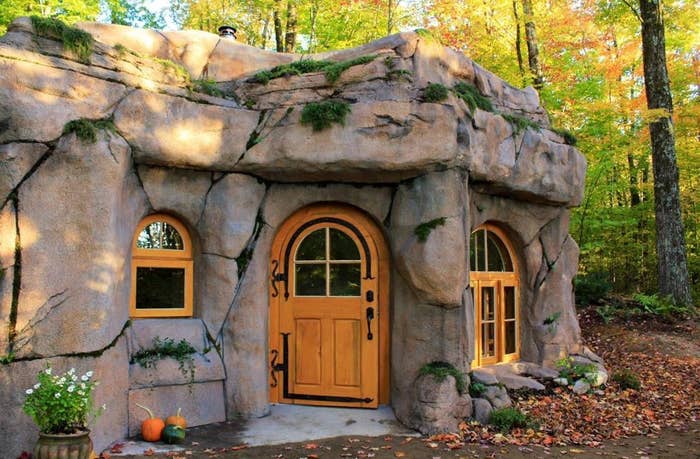 Think Tolkien, Lord of the Rings, and you’ve got Ecogites en Foret. These eco-lodges are built into the hillside, have wooden roofs and stone interiors, and are partially covered in vegetation. Equipped with dining area, kitchen, bedroom, a fire place and many more amenities.