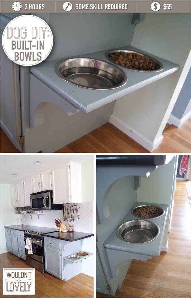 How to Make DIY Raised Cat Bowls With an Elevated Feeder!