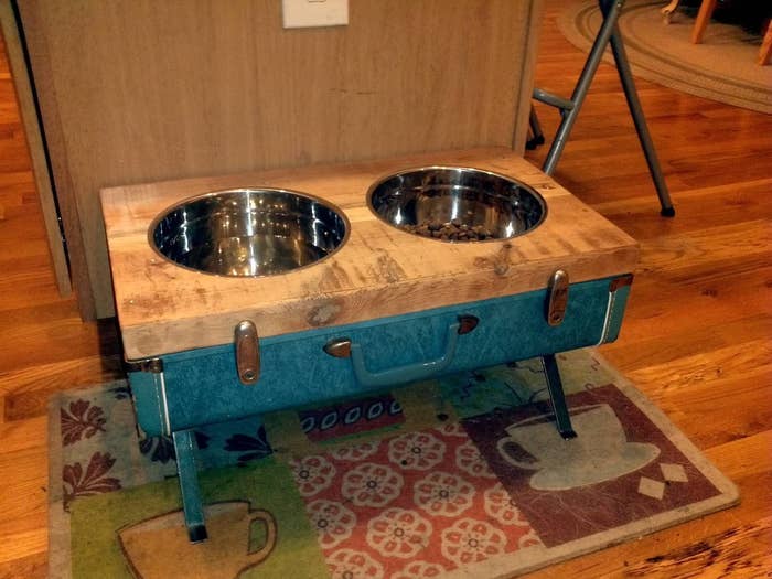 19 Brilliant Diy Projects For Pet Food Stations