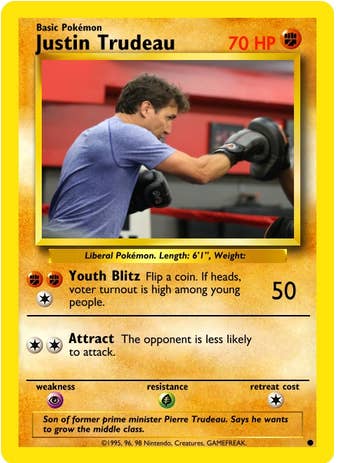 People as Pokemon Cards -  Canada