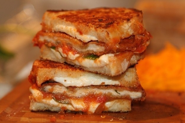 Chicken Parm Grilled Cheese