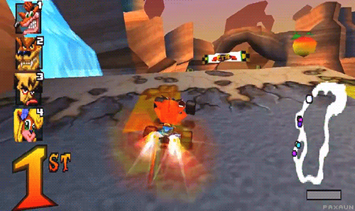 Por lo menos Crash Bandicoot nos enseñó a evitar todas las cajas de TNT y Nitro, una lección valiosa que muchos instructores de conducción no mencionan.