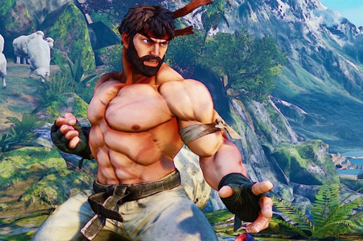 Weirdness: Beardy Ryu Is Now Officially Hot Ryu in Street Fighter V,  According to Capcom