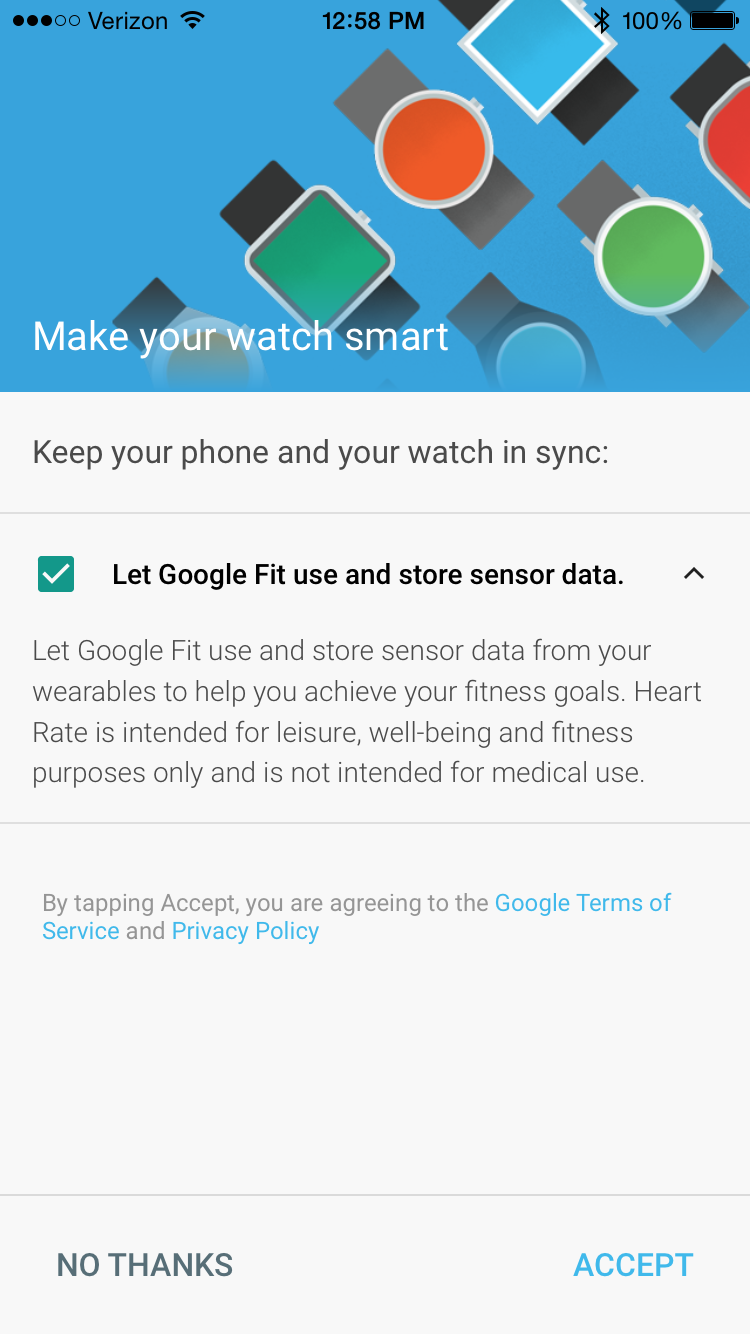 google fit android wear not syncing