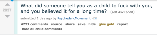 The responses were... interesting.