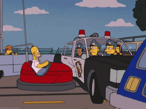 Unlike you they have been trained to fight crime.