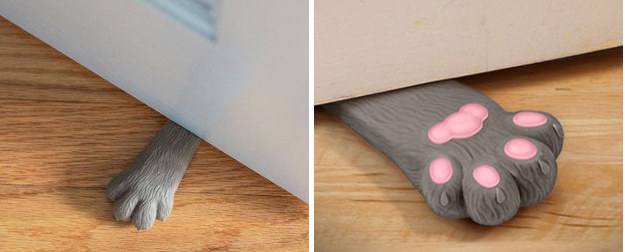 Find Cat Paw Doorstop here.