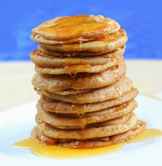 Why Now Is The Right Time For Colorful Autumn Vegan Recipes-Elvis Peanut Butter Pancakes