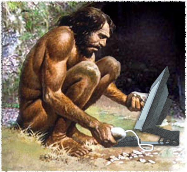 "Como assim 'ENTRAR' na internet? Hoje todo mundo MORA na internet!"