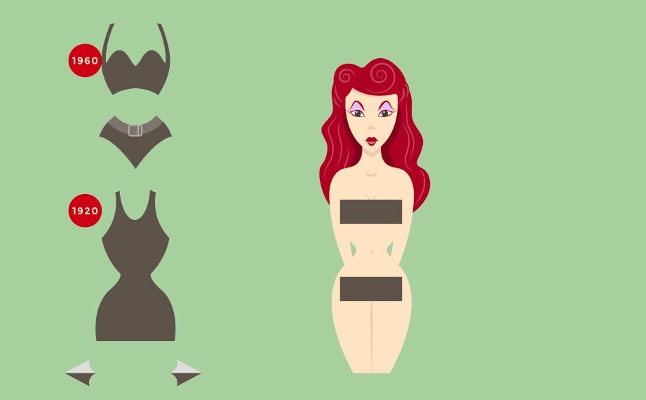 This is the "before" version of the model that the Redditor expressed concern about. Note the Barbie-like proportions.