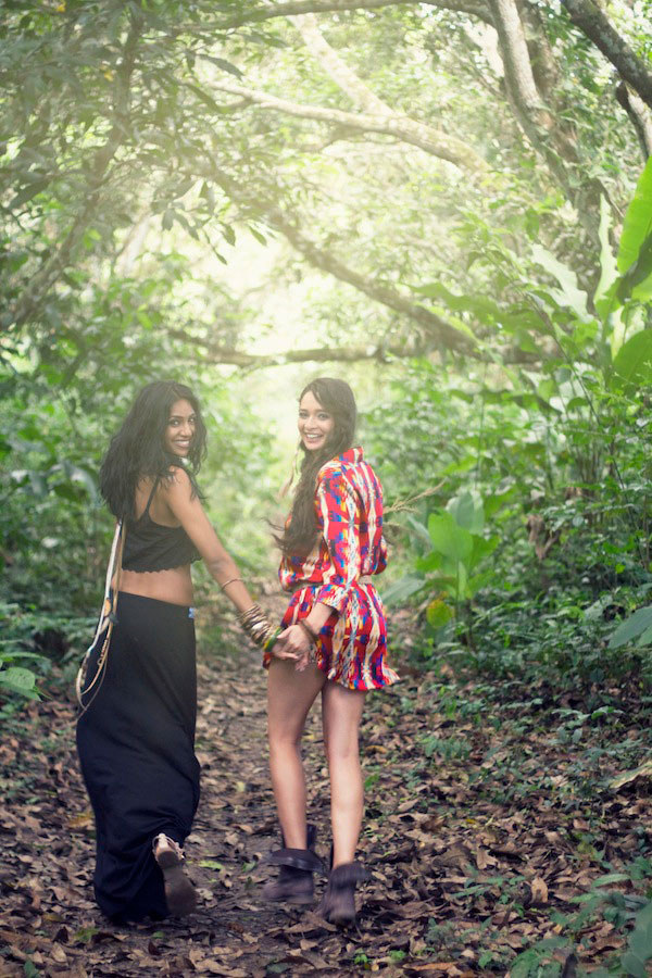 The Winner of Project Runway Season 9, Anya also comes from Trinidad + Tobago and has a close working relationship with Meiling.